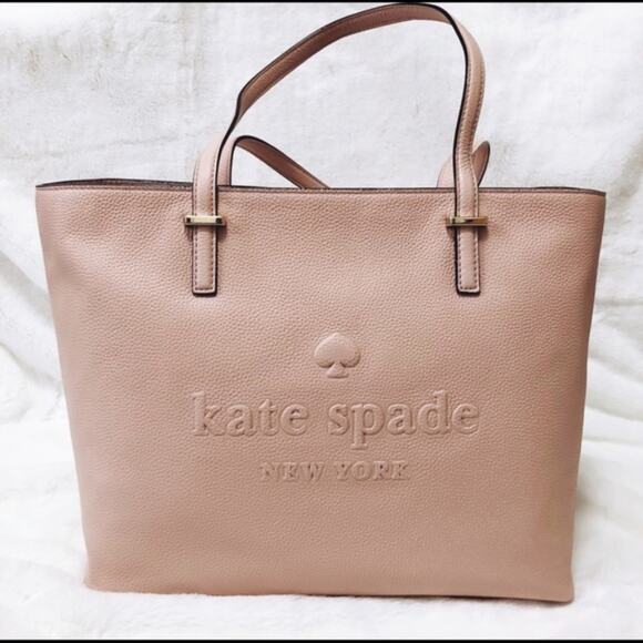 Kate Spade Light Pink Remmi Leather Tote